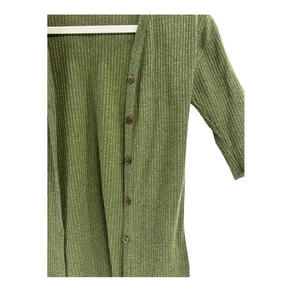 Trixxa Girl Green Girls Cardigan‎ Size Large - Picture 4 of 6